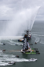 THOMAS COVILLE - ARKEA ULTIM CHALLENGE - ARRIVEE