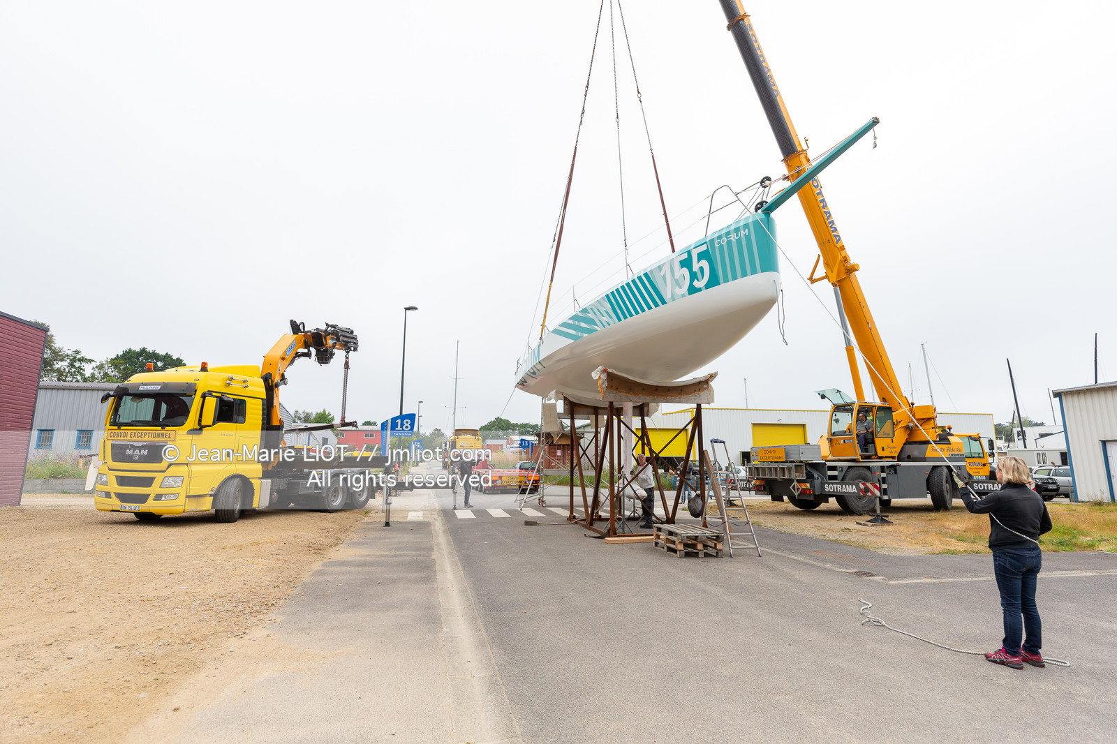 NICOLAS TROUSSEL - CLASS 40 CORUM - 2018 - MISE A L'EAU