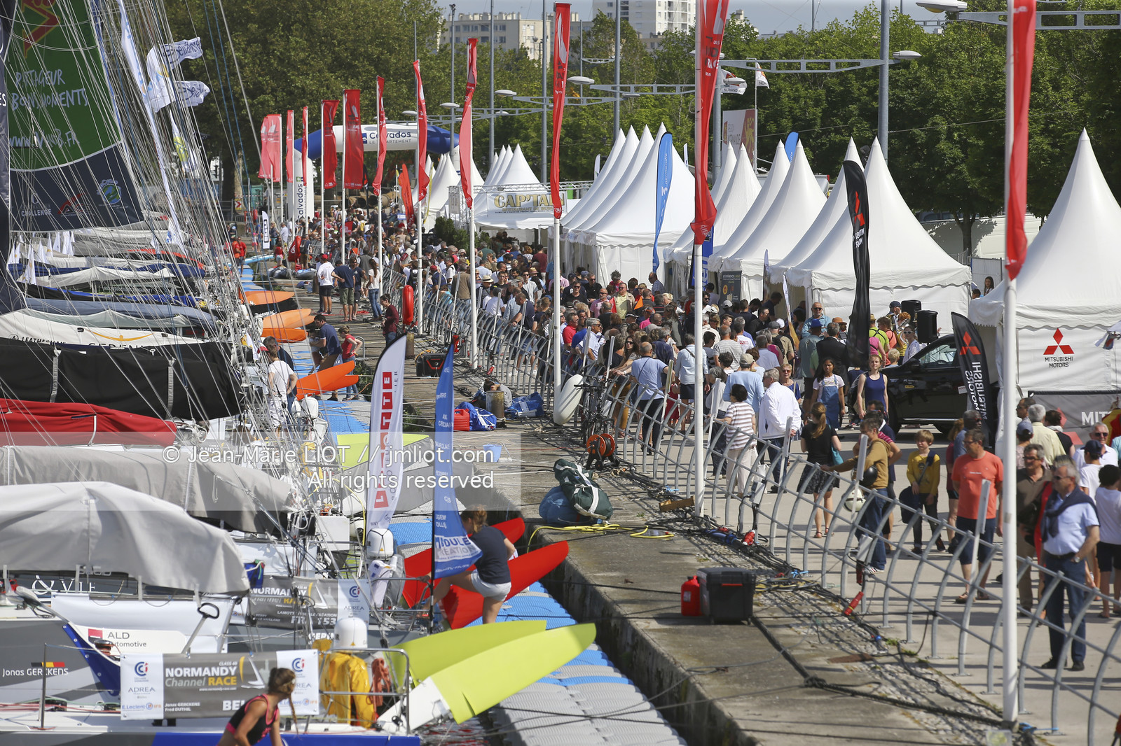 NORMANDY CHANNEL RACE 2018 - PRE DEPART