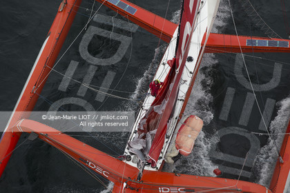 SAILING - NORTH ATLANTIC MULTI SOLO RECORD 2013