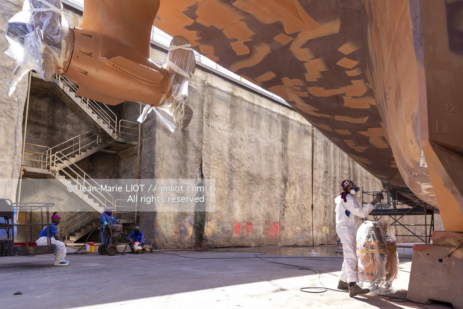 ILE MAURICE - CHANTIER CNOI