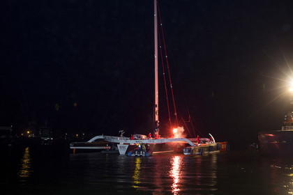 SAILING - IDEC SPORT JULES VERNE TROPHY RECORD ATTEMPT