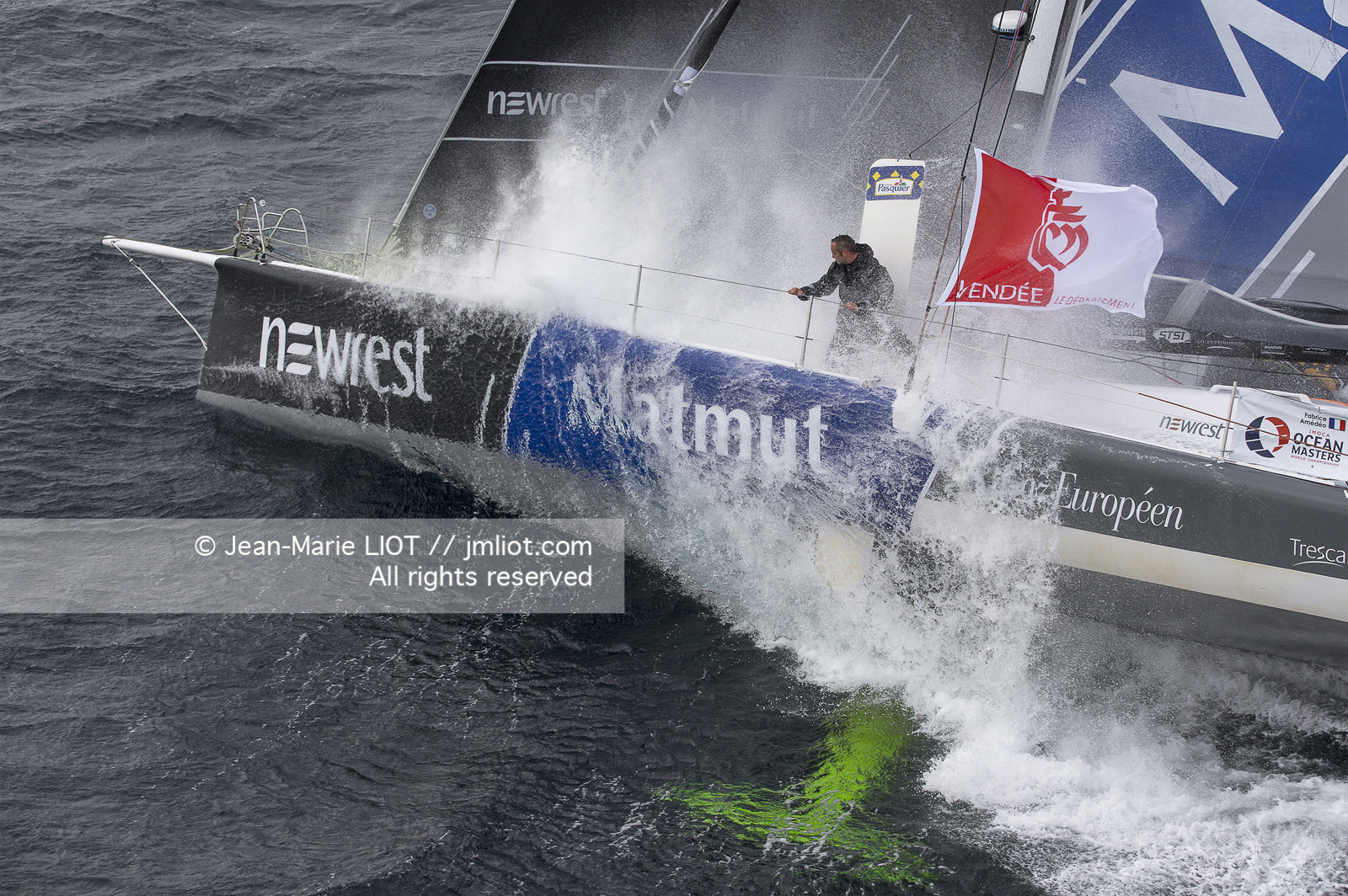 FABRICE AMEDEO - NEWREST-MATMUT - VENDEE GLOBE 2016-2017