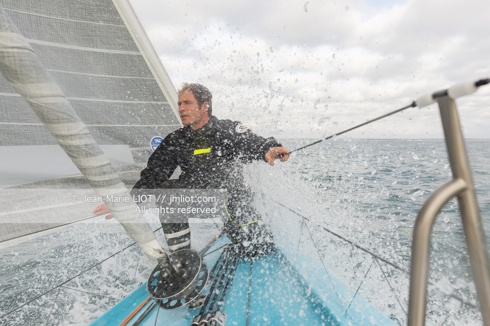 SAILING - TRANSAT JACQUES VABRE 2017 - FENETREA MIX BUFFET - ERWAN LE ROUX - VINCENT RIOU