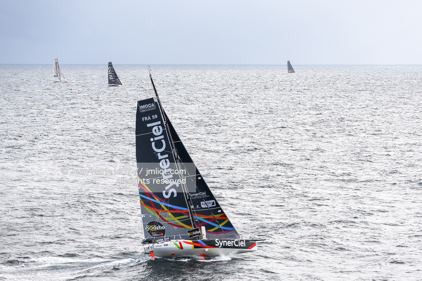 VENDEE GLOBE 2012-2013 - DEPART- JEAN-MARIE LIOT DPPI